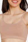 Zivame Girls Double Layered Non Wired Full Coverage Slip-on Beginner Bra (Pack of 2) - Multicolor — thumbnail 4